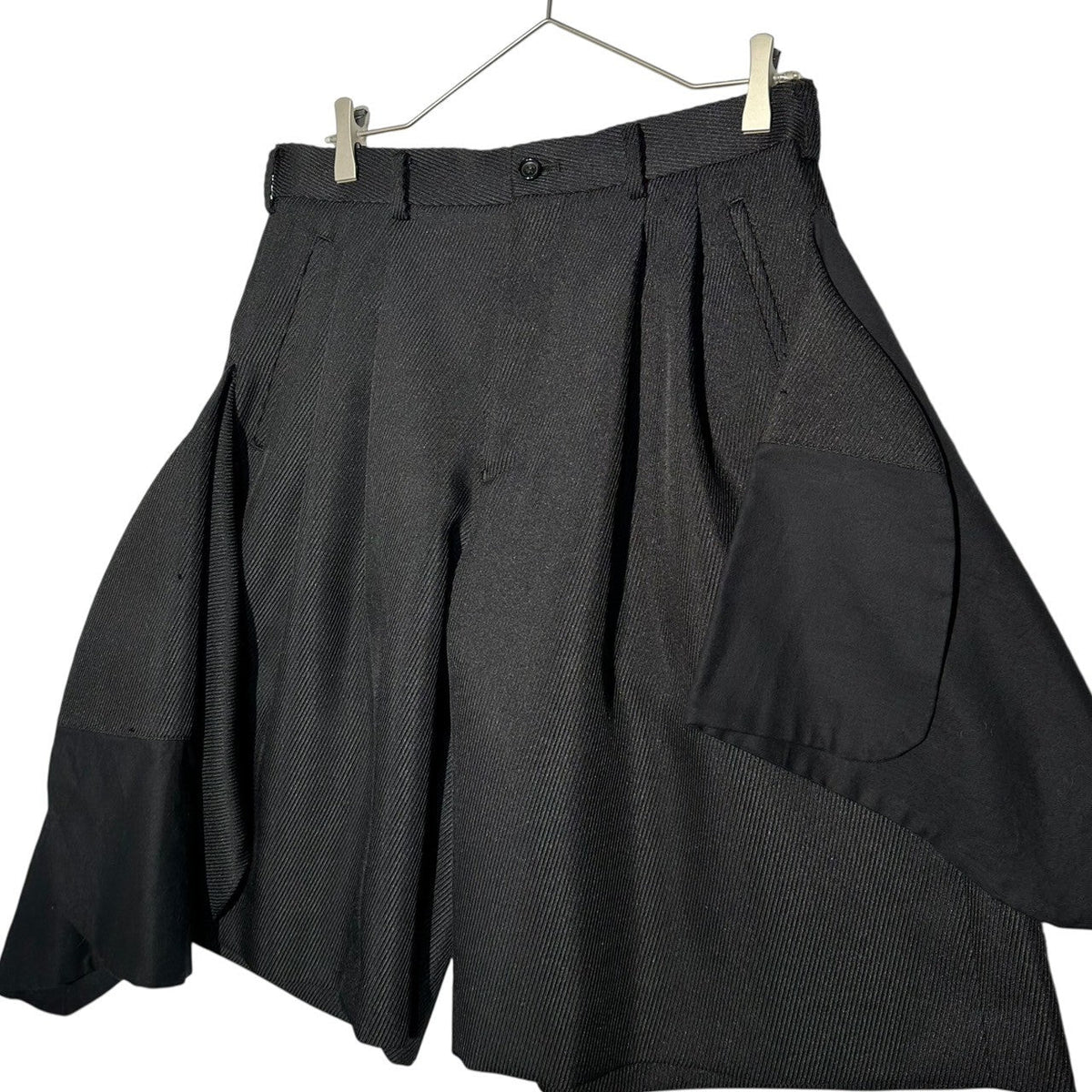COMME des GARCONS HP 25SS Deformed Shorts Black Size S