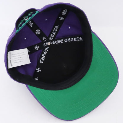 CHROME HEARTS 5-Panel Baseball Cap Purple Size F