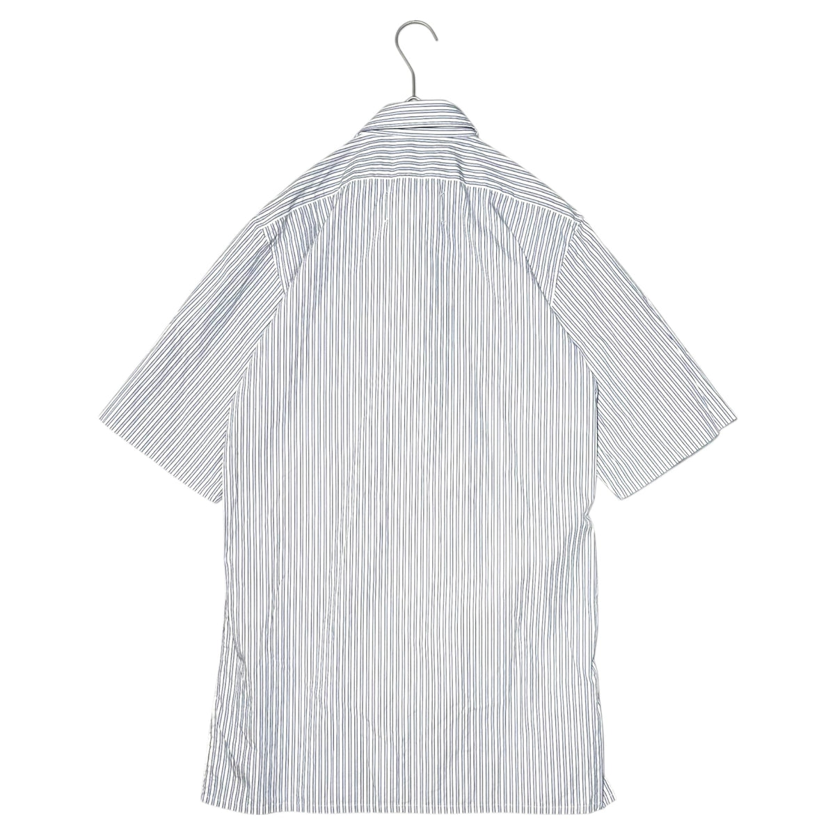 MAISON MARGIELA 24SS C Striped Shirt White/Blue Size 39
