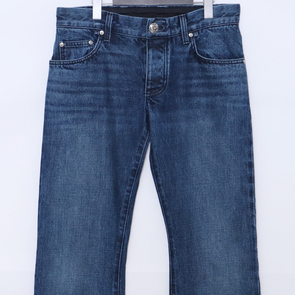 Chrome Hearts RS Bootleg Flare Denim Cross Button Size 32