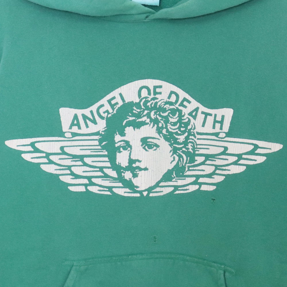 SAINT MICHAEL 22AW Angel Hoodie Green Size XL