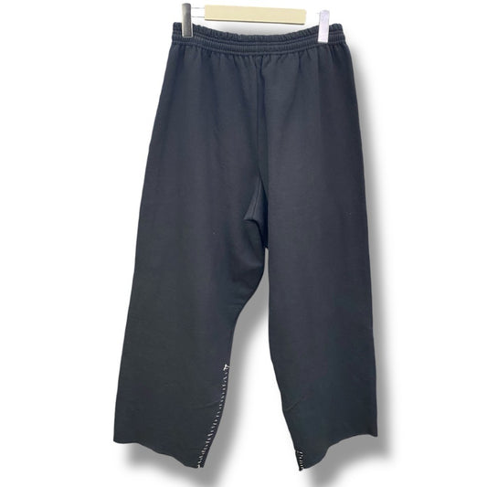 HEIKKI SALONEN Cropped Sweatpants Black Size M