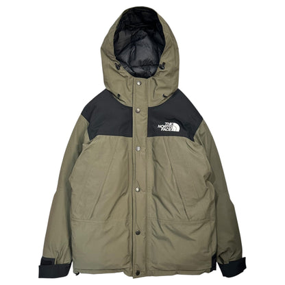 THE NORTH FACE Mountain Down Jacket New Taupe Size S