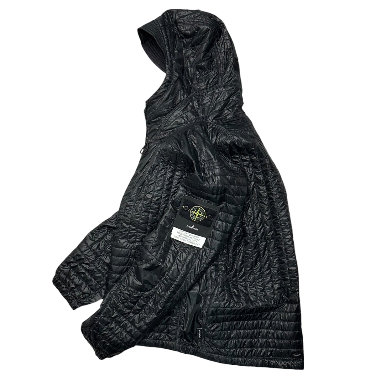 STONE ISLAND 24AW PERTEX PRIMALOFT Jacket Black Size L