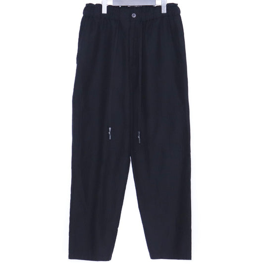 NUDE MASAHIKO MARUYAMA 25SS Easy Pants Black Size 2
