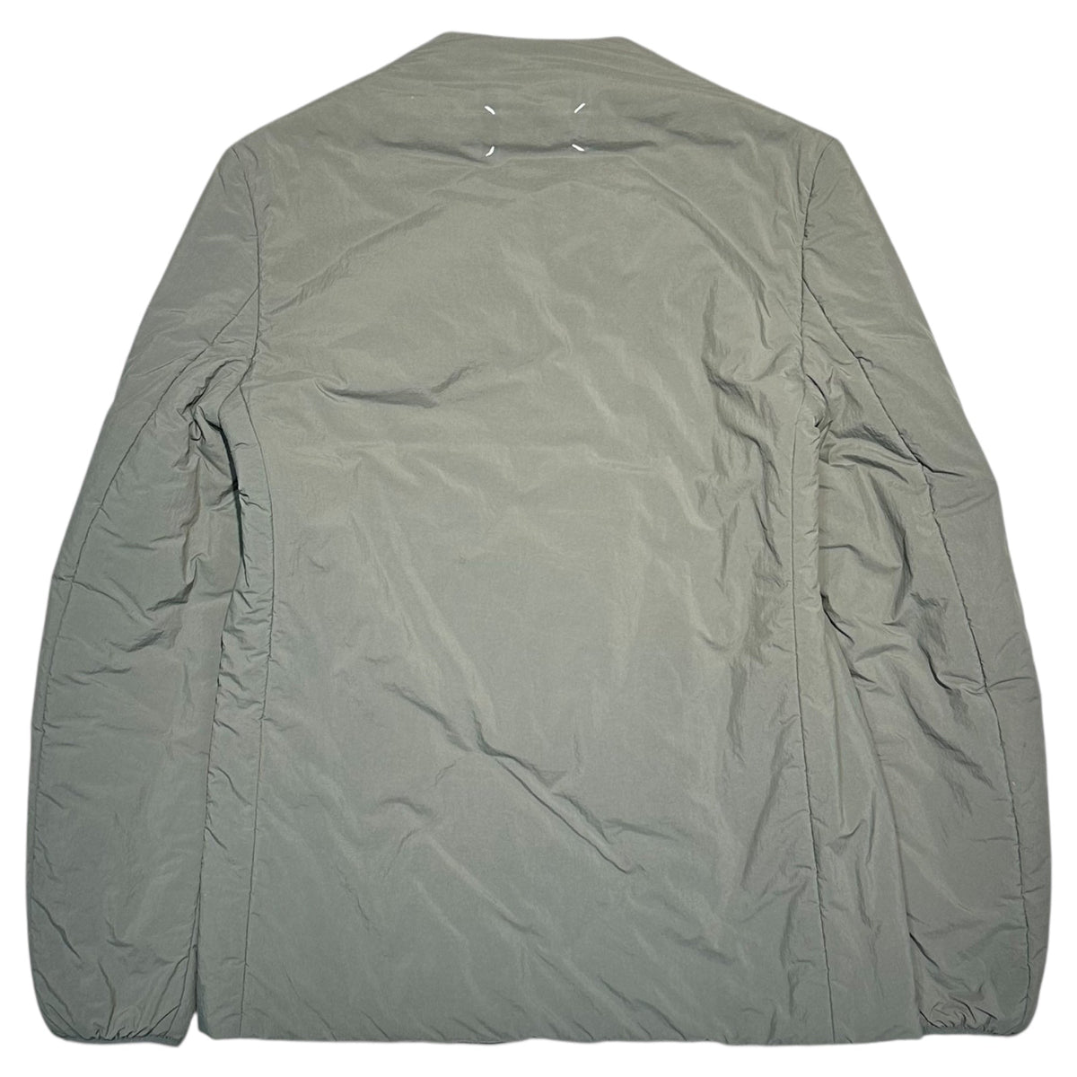 MAISON MARGIELA 20AW Padded No Collar Jacket Olive Size 46