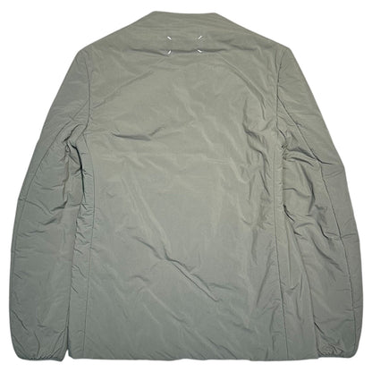 MAISON MARGIELA 20AW Padded No Collar Jacket Olive Size 46