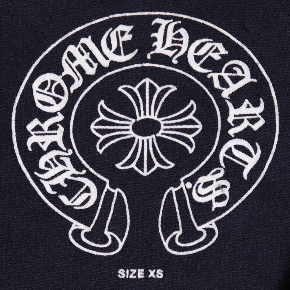 CHROME HEARTS Women's Old Vine Dagger Hoodie Navy Size XS