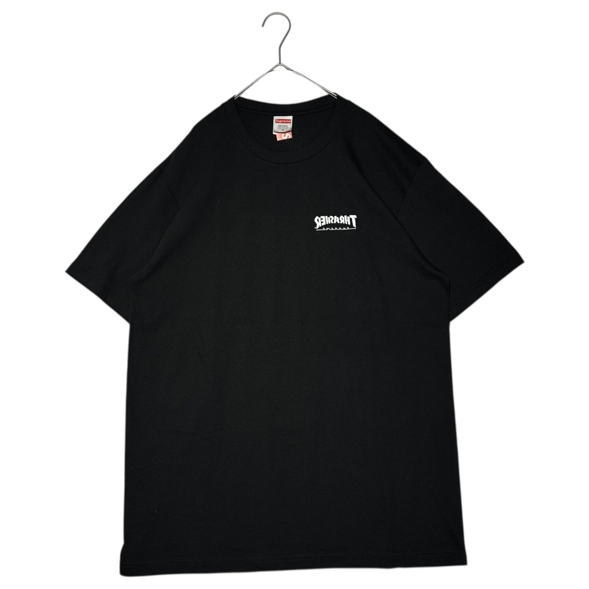 a Thrasher Cross Tee x SUPREME Thrasher Cross T-Shirt Black/White Size M