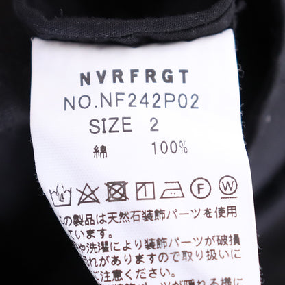 NVRFRGT 24AW 3D Twisted Cargo Pants Black Size 2