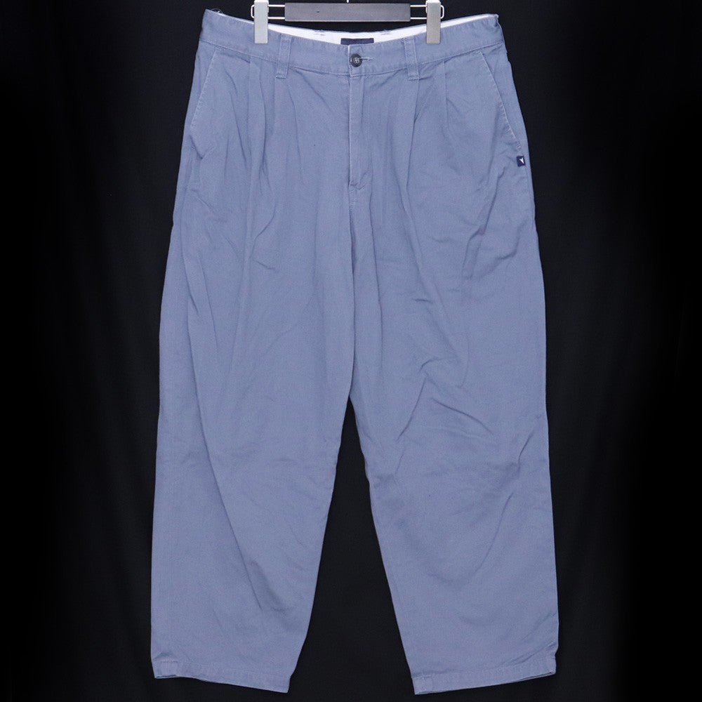 Descendant DC-3 Twill Pleated Trousers Gray Size 3