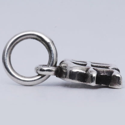 Chrome Hearts Stack Alphabet M Silver Charm Size F