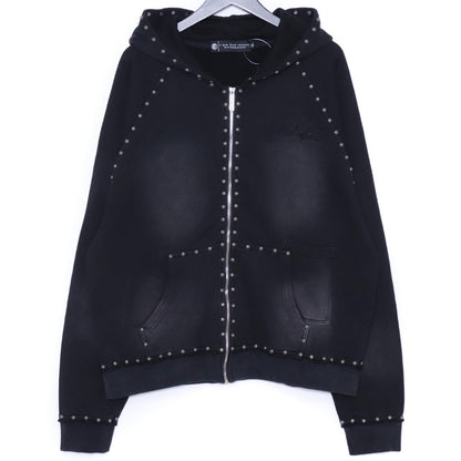 A GOOD BAD INFLUENCE Original Studded Hoodie Black Size XL