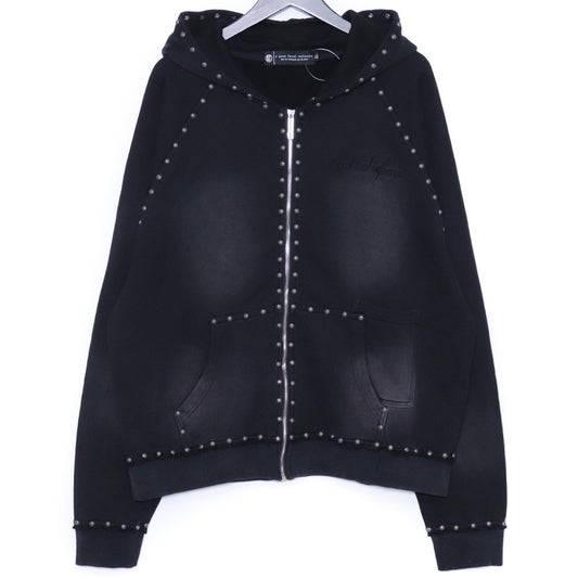A GOOD BAD INFLUENCE Original Studded Hoodie Black Size XL