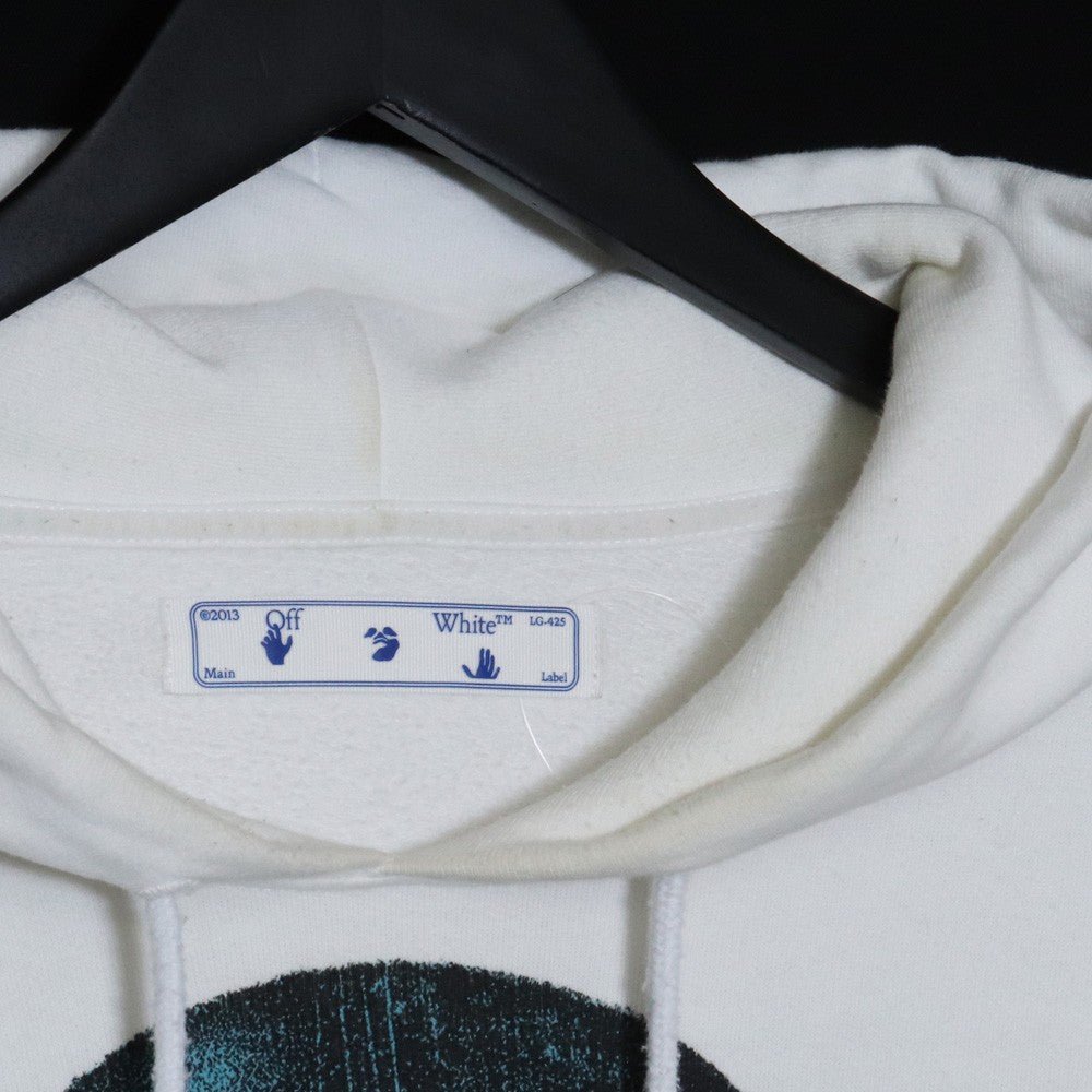 OFF-WHITE 20AW Monalisa Print Hoodie White Size XL