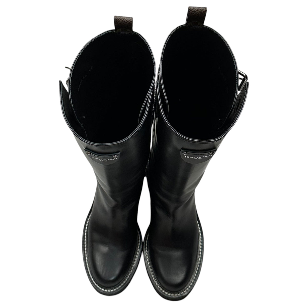 LOUIS VUITTON 24AW Beaubourg High Calf Boots Multi Size 36