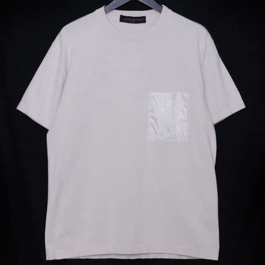 LOUIS VUITTON 25SS Monogram Nylon T-Shirt Ivory Size S