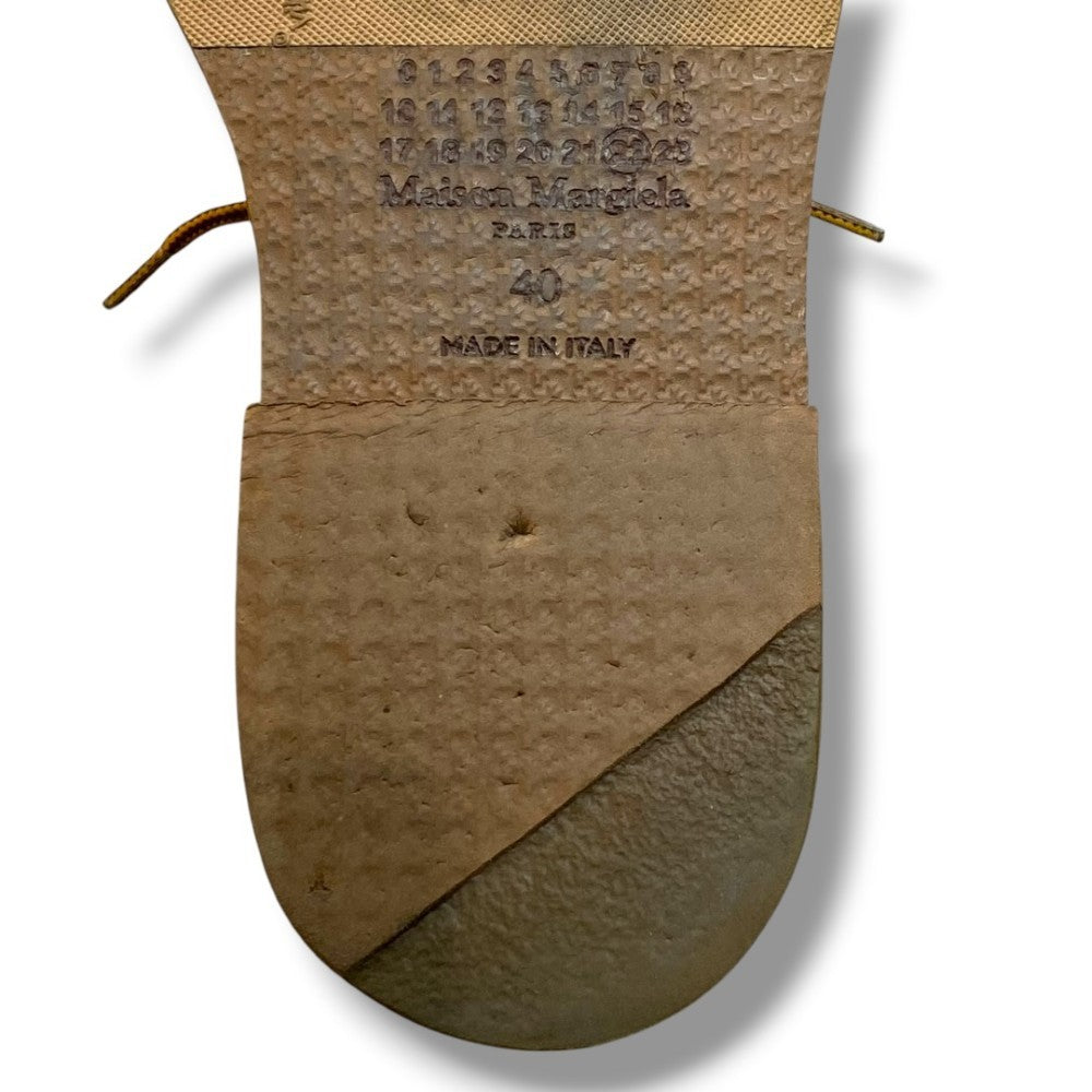 MAISON MARGIELA Artist Low Oxford Shoes Tan Size EU 40