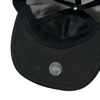 Vintage Stussy Trucker Cap Black Size ONE SIZE
