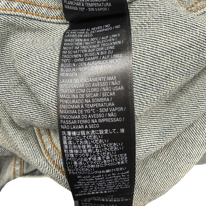 Balenciaga 24 Summer Tattoo Denim Jacket Size L