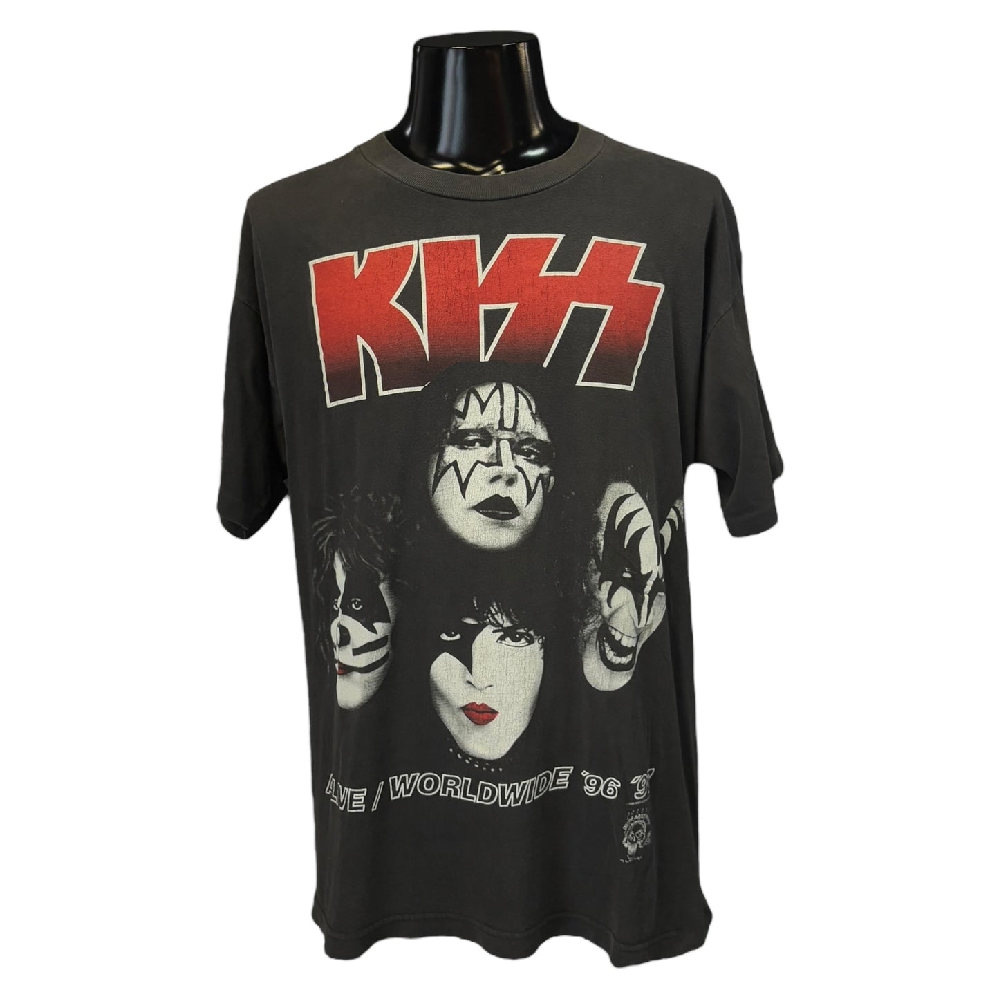 KISS 90s Alive/Worldwide Tour '96'97 T-Shirt Size XL