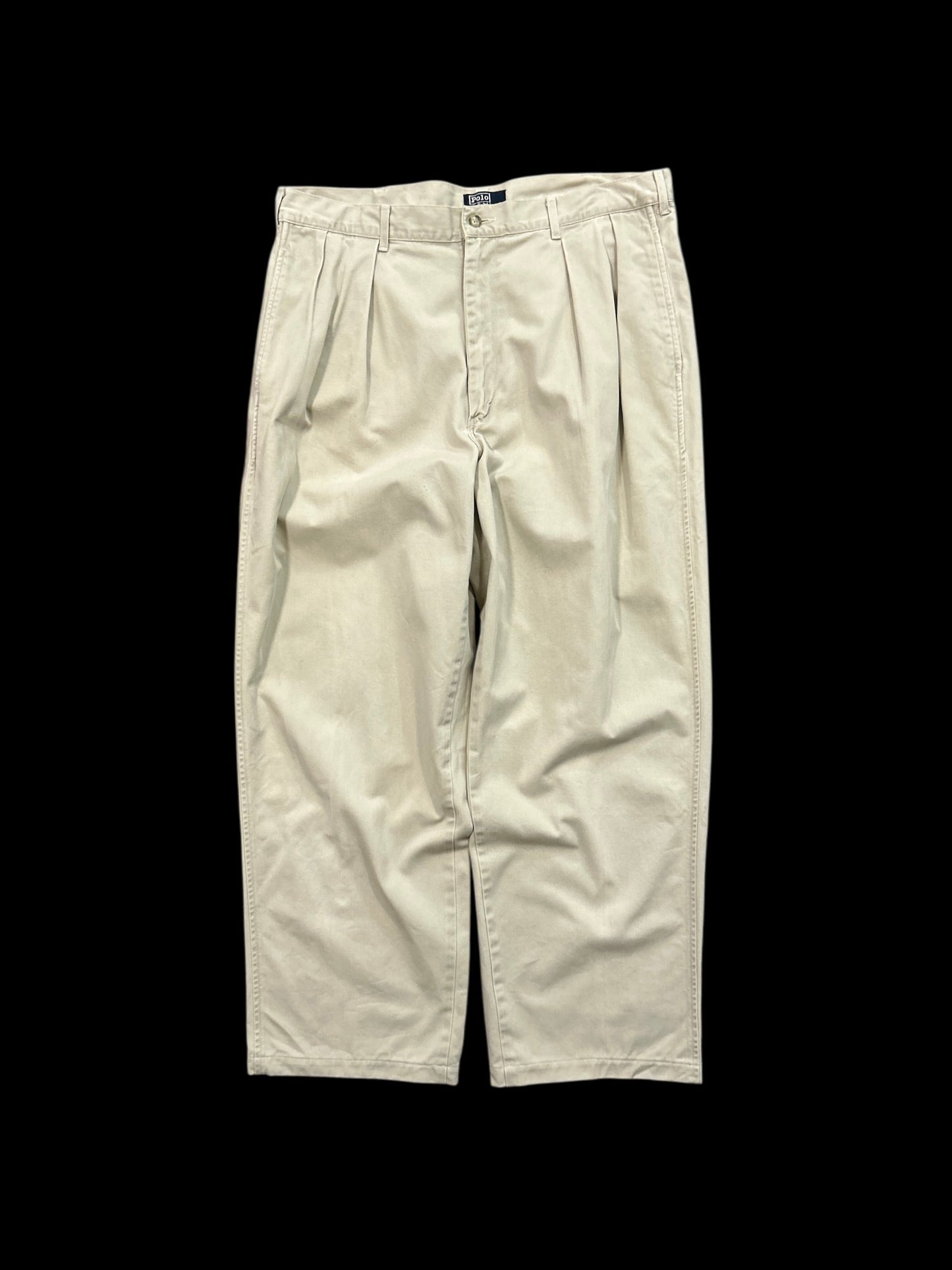 USA 90s Polo Ralph Lauren 2Tuck Chino Pants Size 40