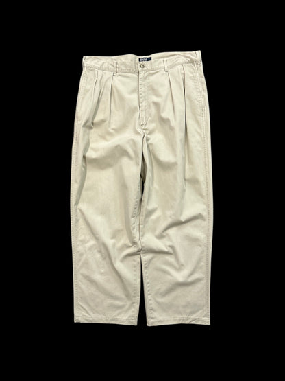 USA 90s Polo Ralph Lauren 2Tuck Chino Pants Size 40