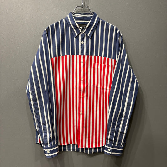 COMME des GARCONS HOMME PLUS 20AW Switching Long Sleeve Shirt Size S