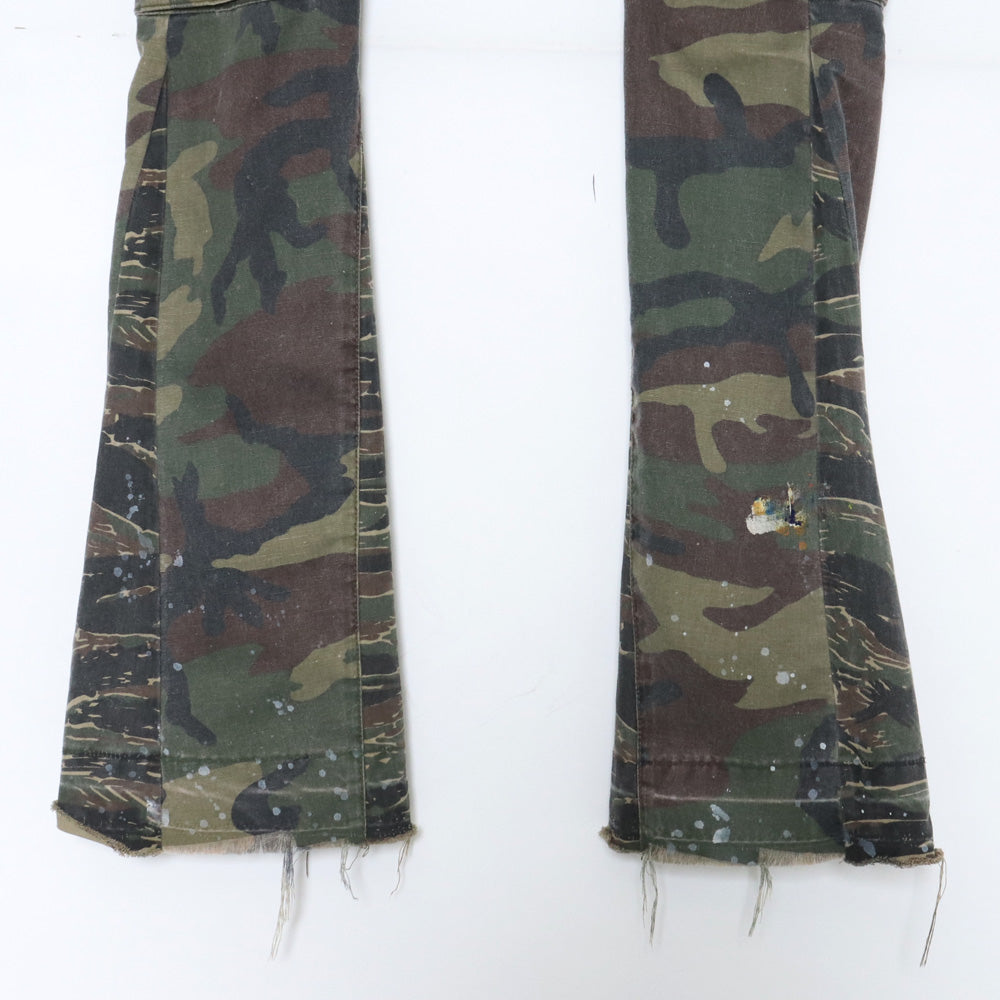 GALLERY DEPT. Camo Flare Carpenter Pants Khaki Size 31
