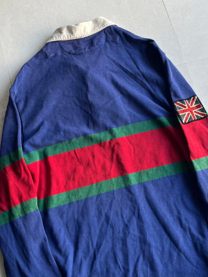 Polo Ralph Lauren Multi-Color Long Sleeve Polo Size L