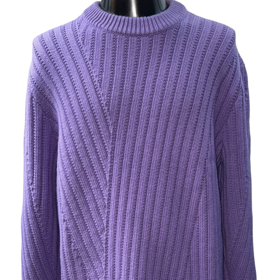 HERMES Cashmere Crewneck Sweater Light Purple Size EU-L