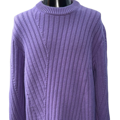 HERMES Cashmere Crewneck Sweater Light Purple Size EU-L