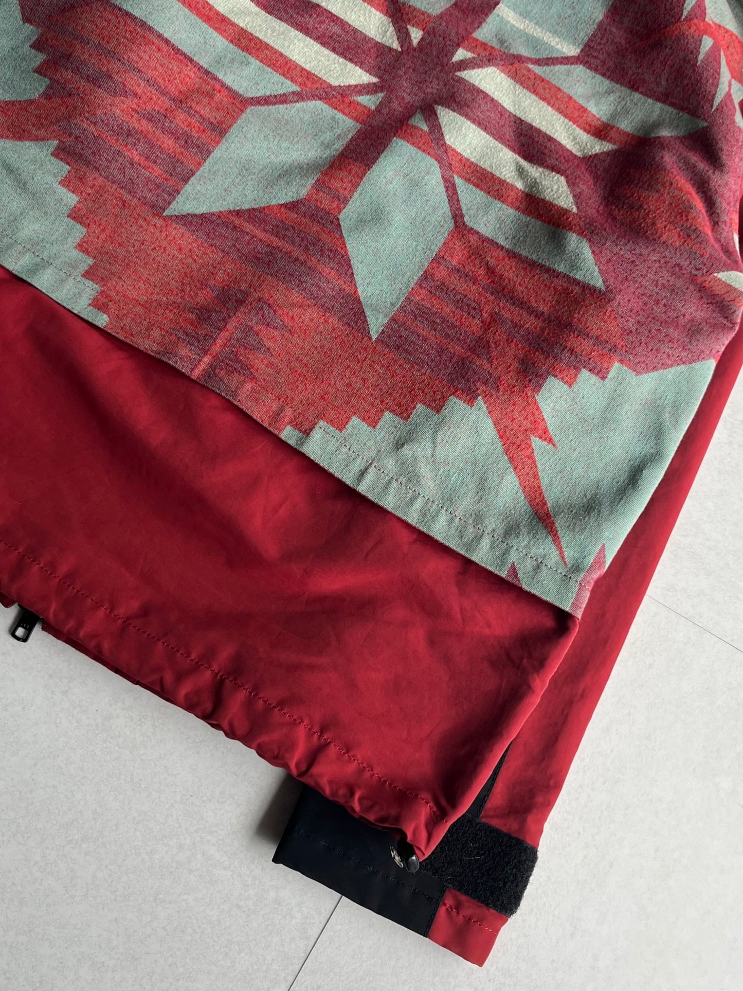 WHIZ LIMITED Red Cotton Nylon Gimmick Jacket Size M