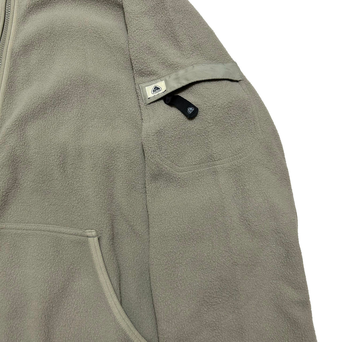 NIKE ACG 2000s Fleece Hoodie Light Green Size L