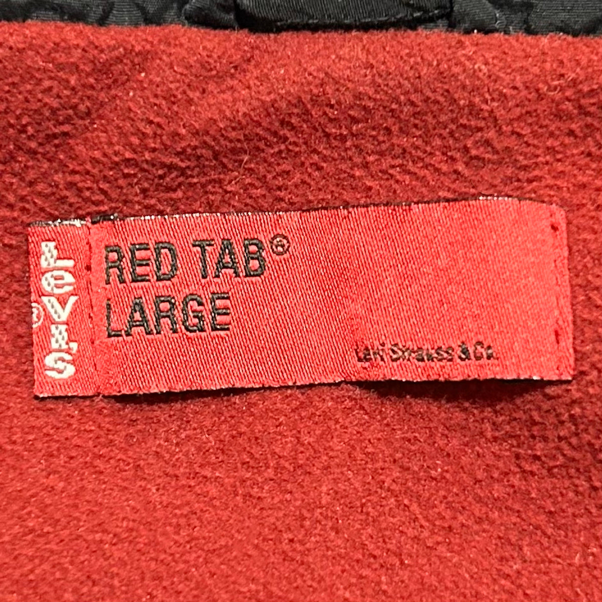 LEVI'S RED TAB 2000s Nylon Jacket Black Size L