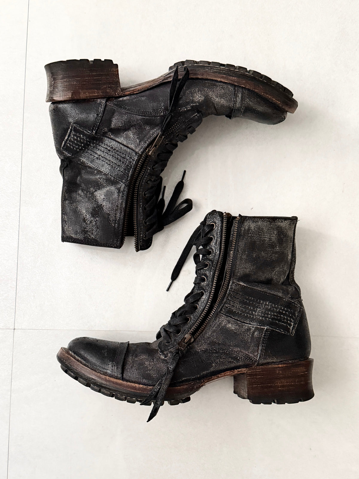 whoop-de-doo Double Zip Fade Boots Size EU 40