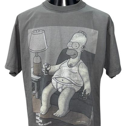 The Simpsons 90s HOMER SIMPSON STANLEY DESANTIS T-Shirt Size L