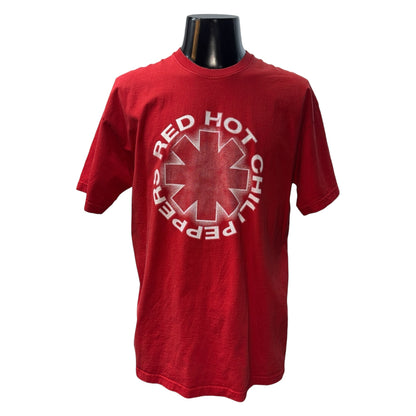 RED HOT CHILI PEPPERS Live Tour 2006 T-Shirt Red Size L