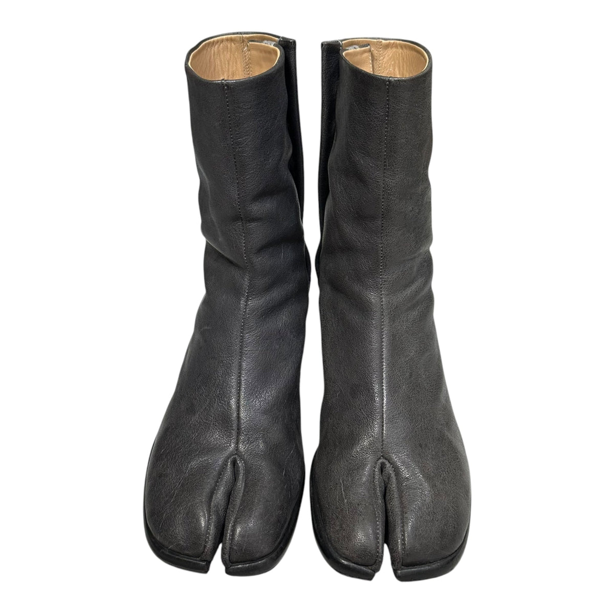 MAISON MARGIELA Tabi Ankle Boots Charcoal Gray Size EU 41