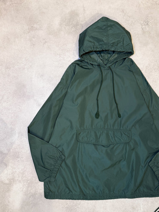 OLD GAP 90s Nylon Anorak Olive Green Size XL