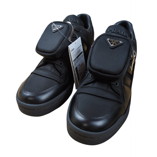 PRADA x adidas Re-Nylon Forum Low Sneakers Black Size 27.5cm