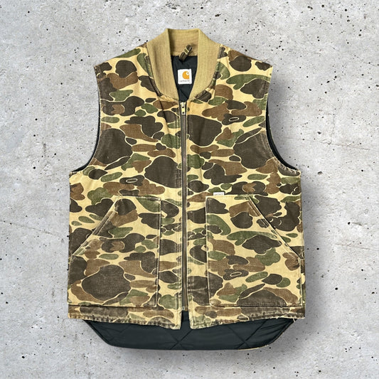 Carhartt duckvest 80's duckhuntercamo Size M