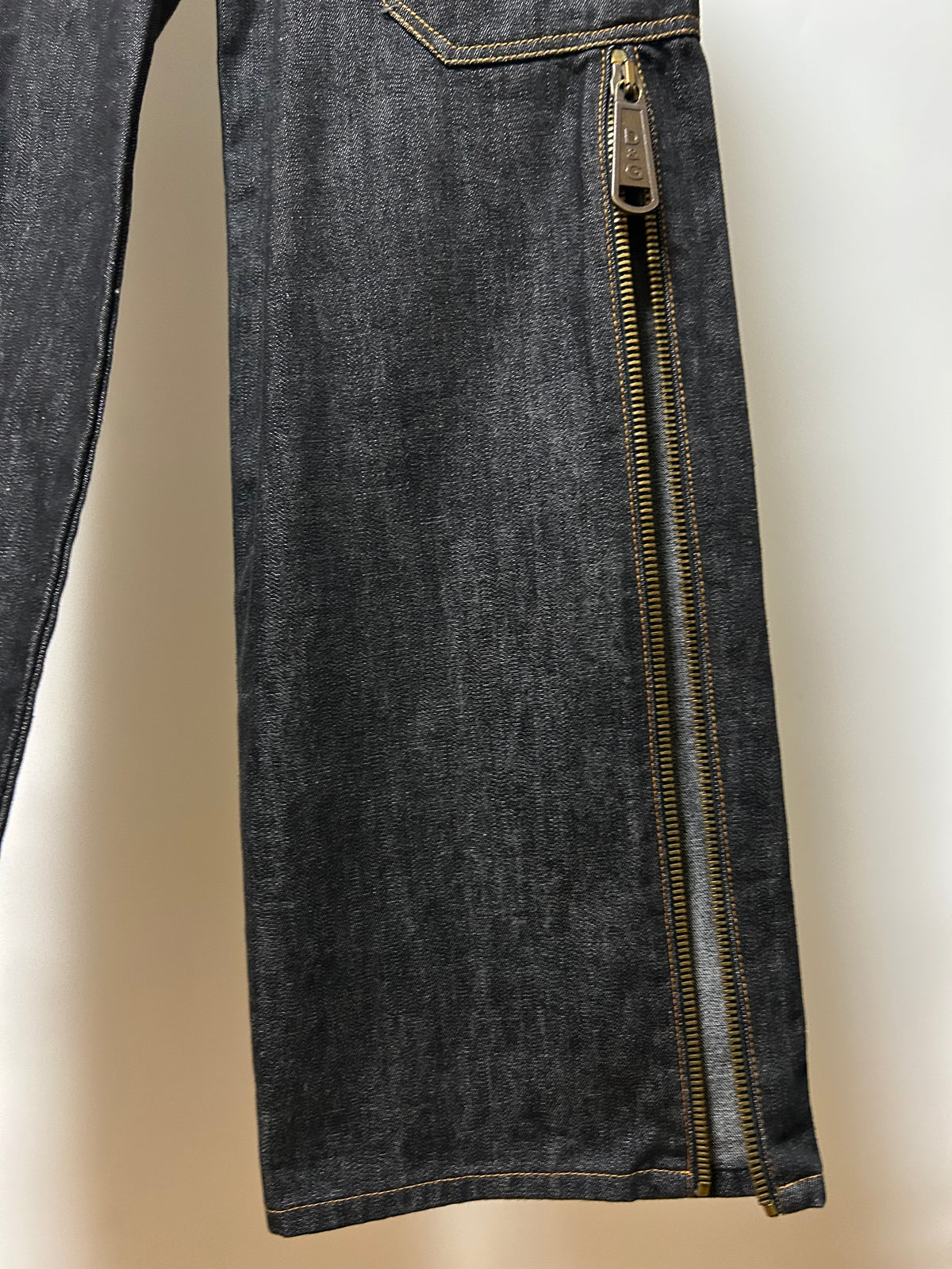 Dolce & Gabbana D&G 2000s Black Cotton Cargo Jeans