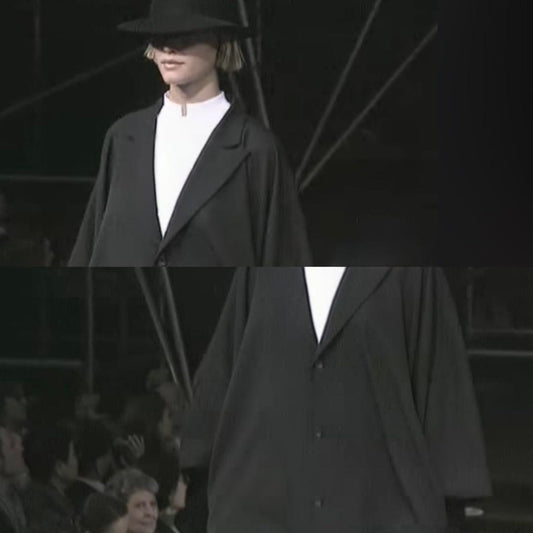 Yohji Yamamoto 94AW Japonism Wool Black FREE Size FREE
