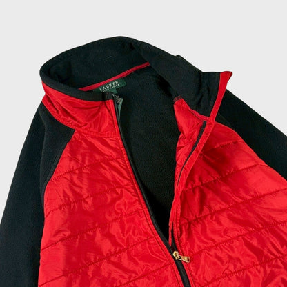 Lauren Ralph Lauren Fleece Jacket Black Size 2XL