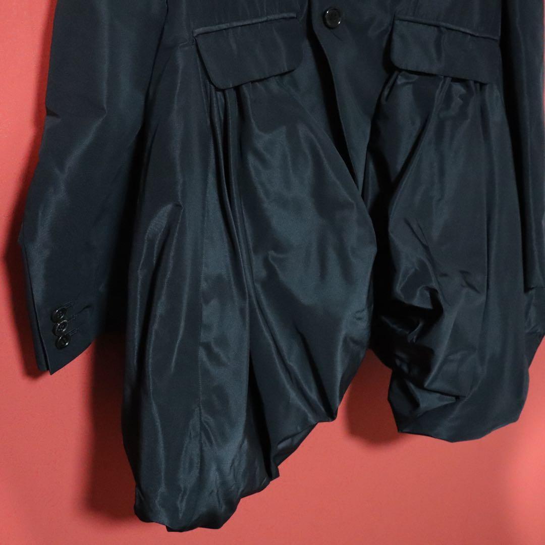 Noir Kei Ninomiya 21AW Asymmetrical Design Down Coat Size XS