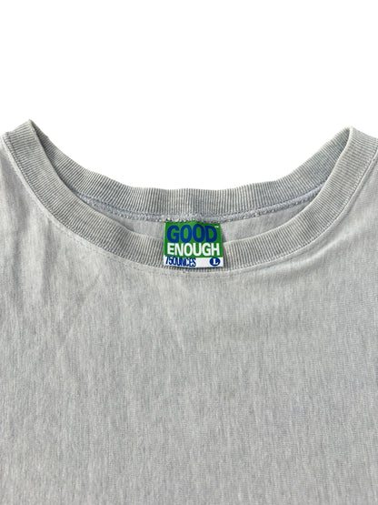 GOODENOUGH 90s Vintage Reverse Weave Style Gray Tee Size XL