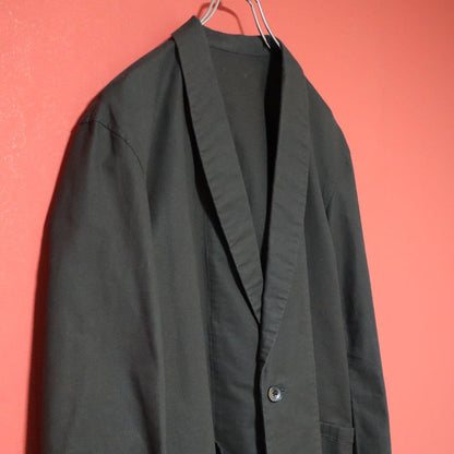 Sophnet. Brown Cotton Shawl Collar Shop Coat Size S