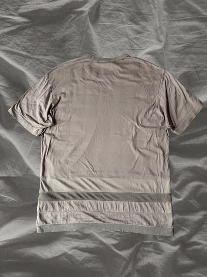 COMME des GAR SS16 Cotton Switching T-Shirt Beige Size S