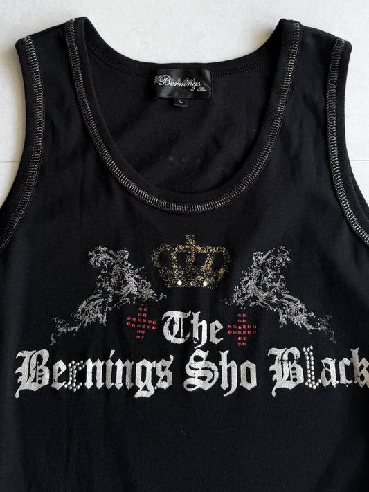 BERNINGS SHO Black Kingdom Tanktop Cotton Size L